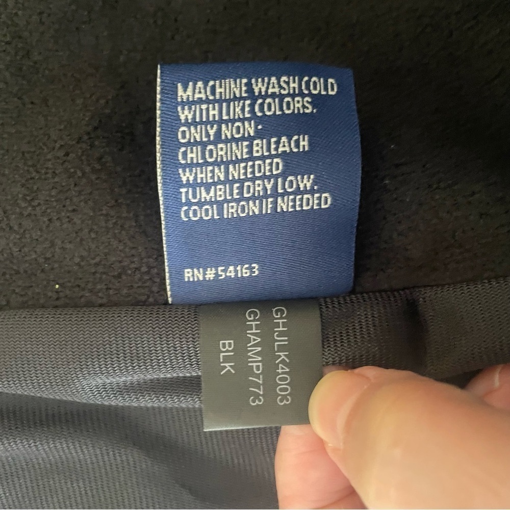 G. H. BASS & CO Men's XL Softshell Jacket Black NWT New Weather Resistant #274 - Picture 10 of 14